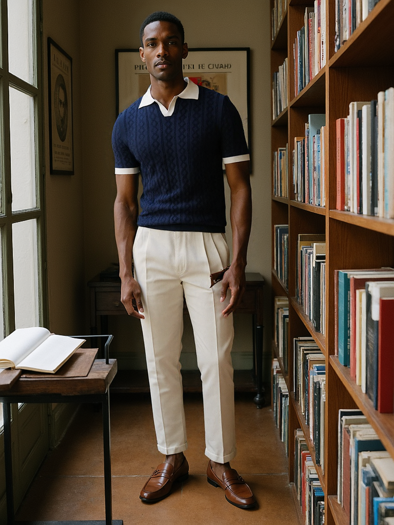 Essential Knit Polo Shirt