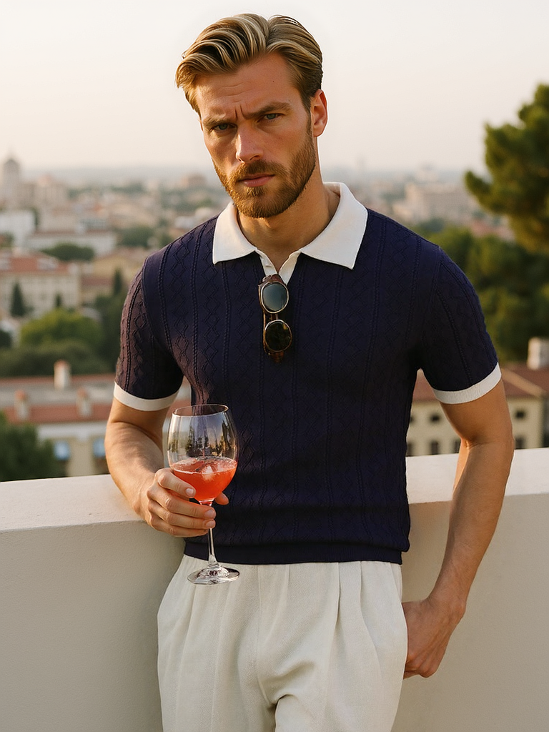 Essential Knit Polo Shirt