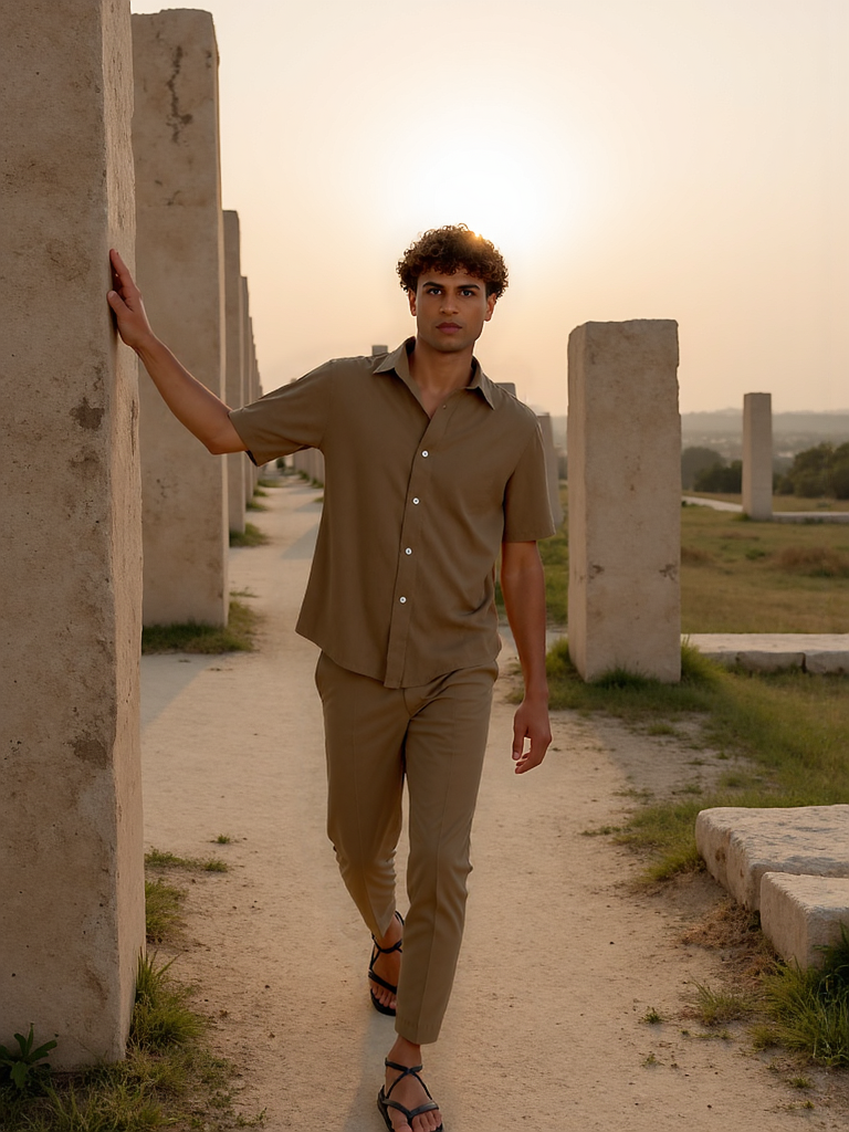 Relaxed Short Sleeve Shirt