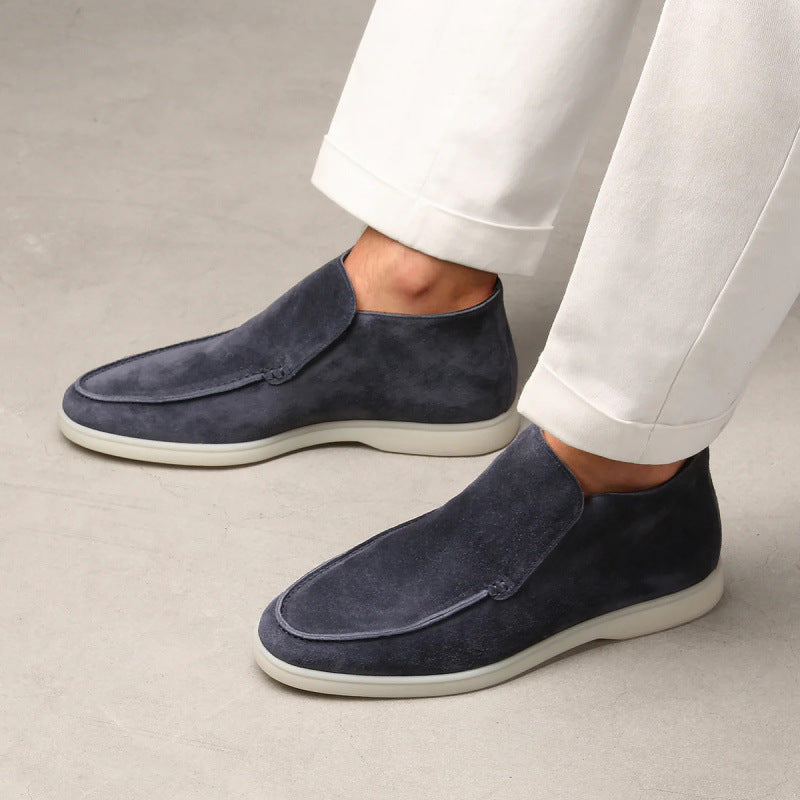 Modern High‑Cut Loafer