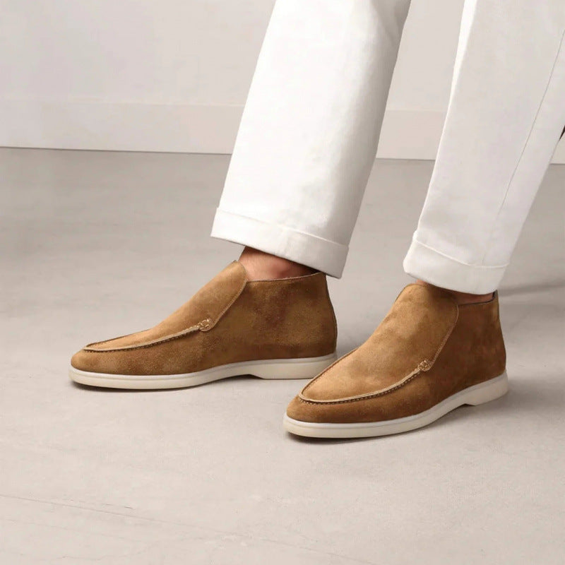 Modern High‑Cut Loafer