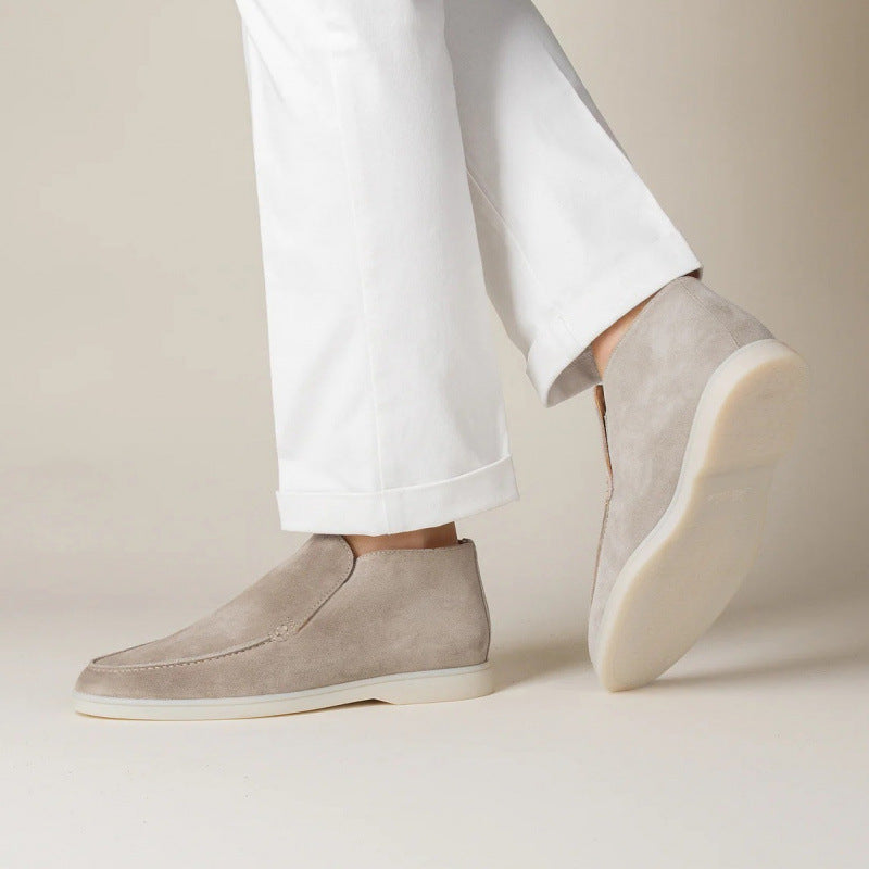 Modern High‑Cut Loafer