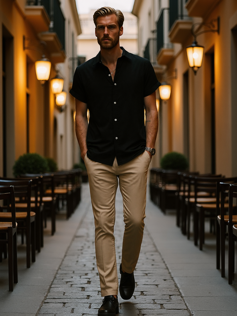 Relaxed Short Sleeve Shirt