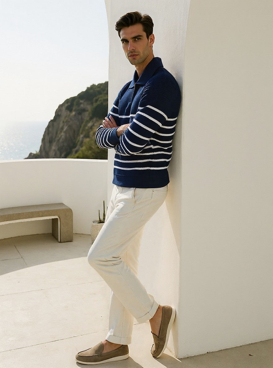 Quarter Zip Sweater