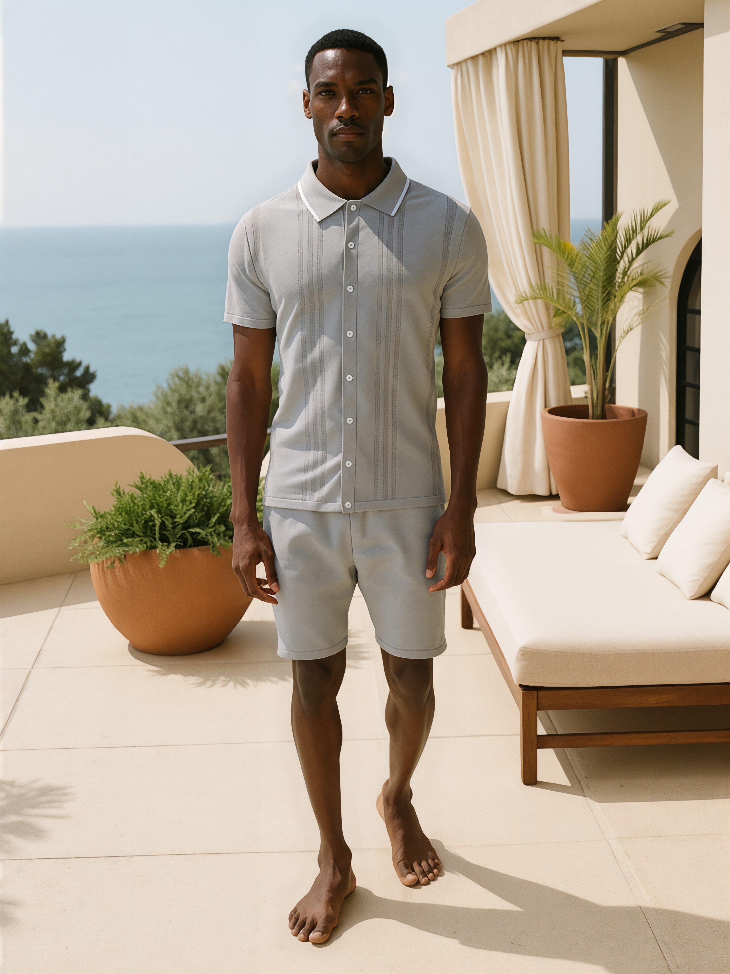 Summer Polo & Short Set