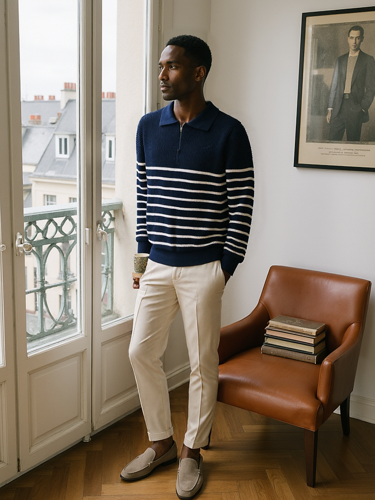 Quarter Zip Sweater