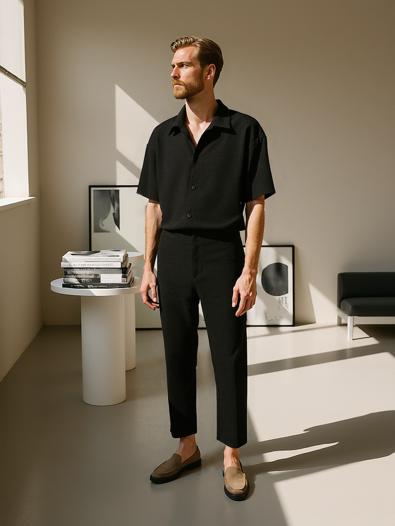 Men’s Pleated Set