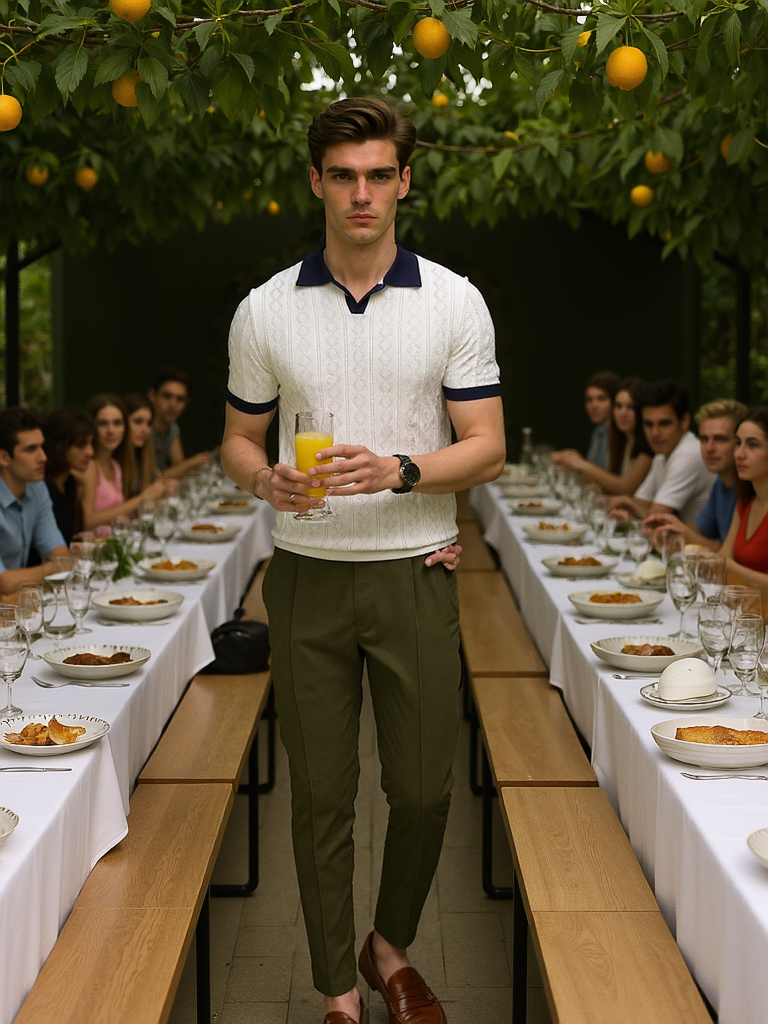 Essential Knit Polo Shirt