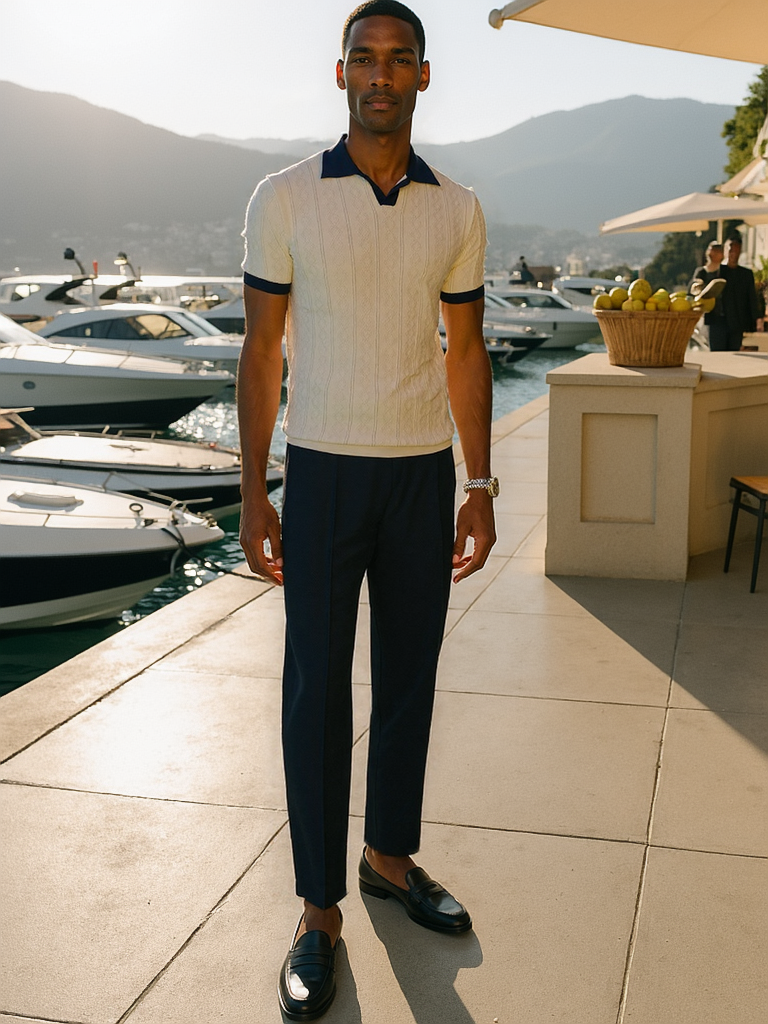 Essential Knit Polo Shirt